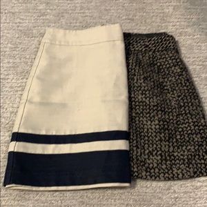 Loft and Gap Skirts, Set of 2